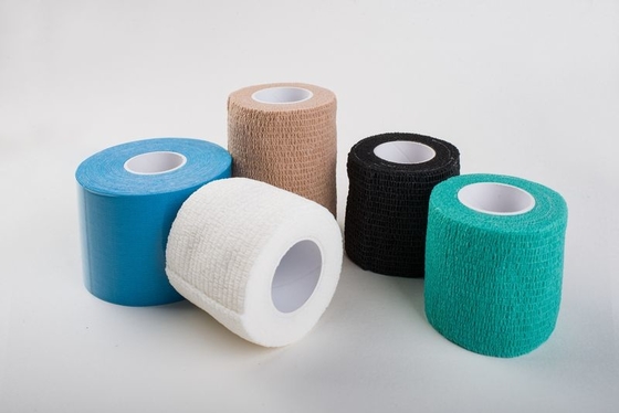 Colorful Medical Sport Self-Adhesive Cohesive Bandage