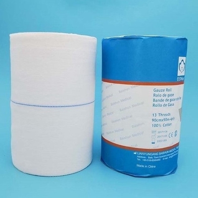 Wholesale Factory Specializing in Manufacturing Medical Supplies Wound Healing Stretch Gauze Bandage Roll